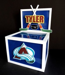 hockey gift card box